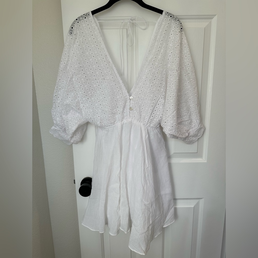 Mustard Seed white dress
